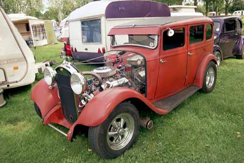Early Chevy sedan