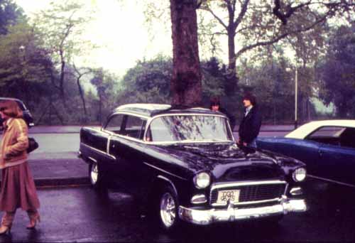 Black 55 Chevy