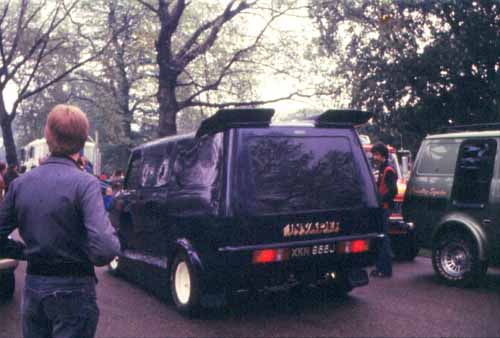 Invader Transit Van rear