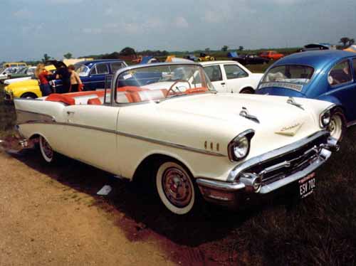 White 57 ragtop