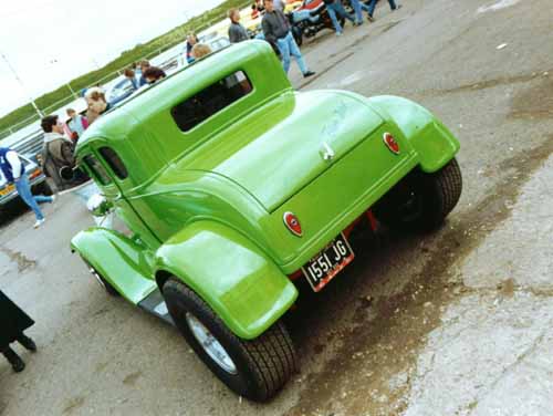 Green model A rear