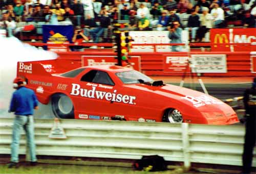 Budweiser funny car
