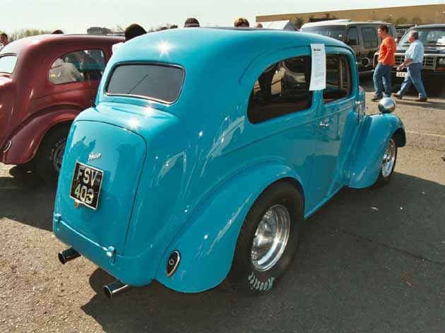 Ultra clean blue Pop rear