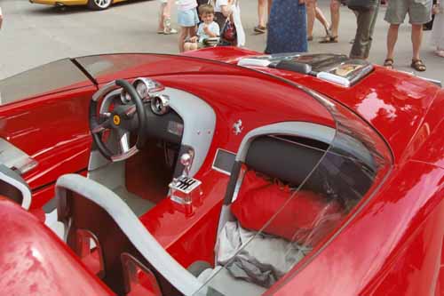 Ferrari interior