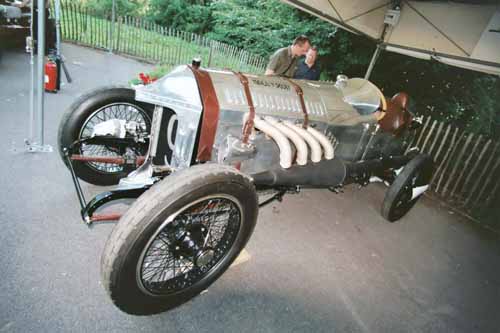 Hall-Scott racer
