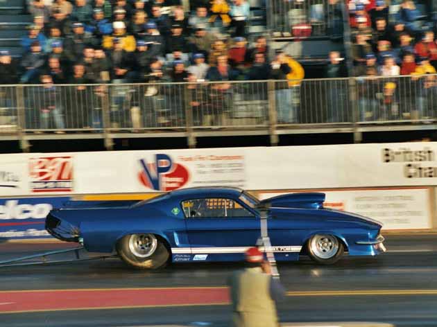 Lars Olsson's Pro Mod Mustang 6.48 @ 211mph